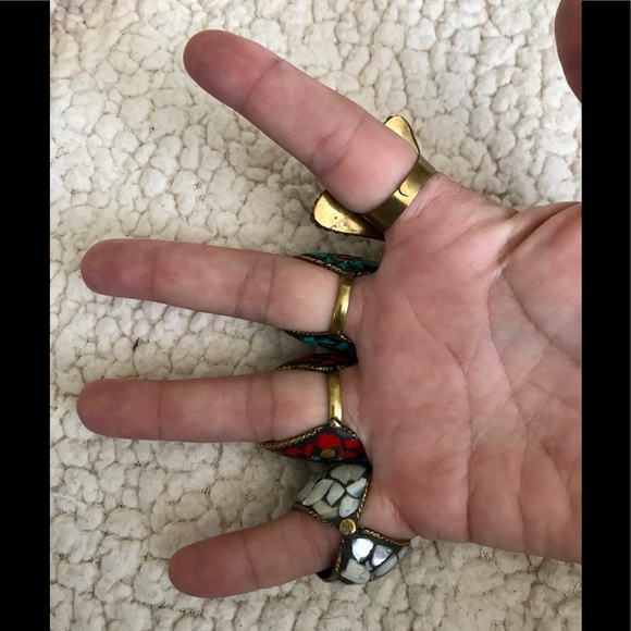 Totally Cute Boho Chic Rings-All May Vary Slightly - Picture 4 of 6